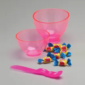 1531BP : Candeez Bubblegum/Pink Scented Flexible Mixing Bowls Large