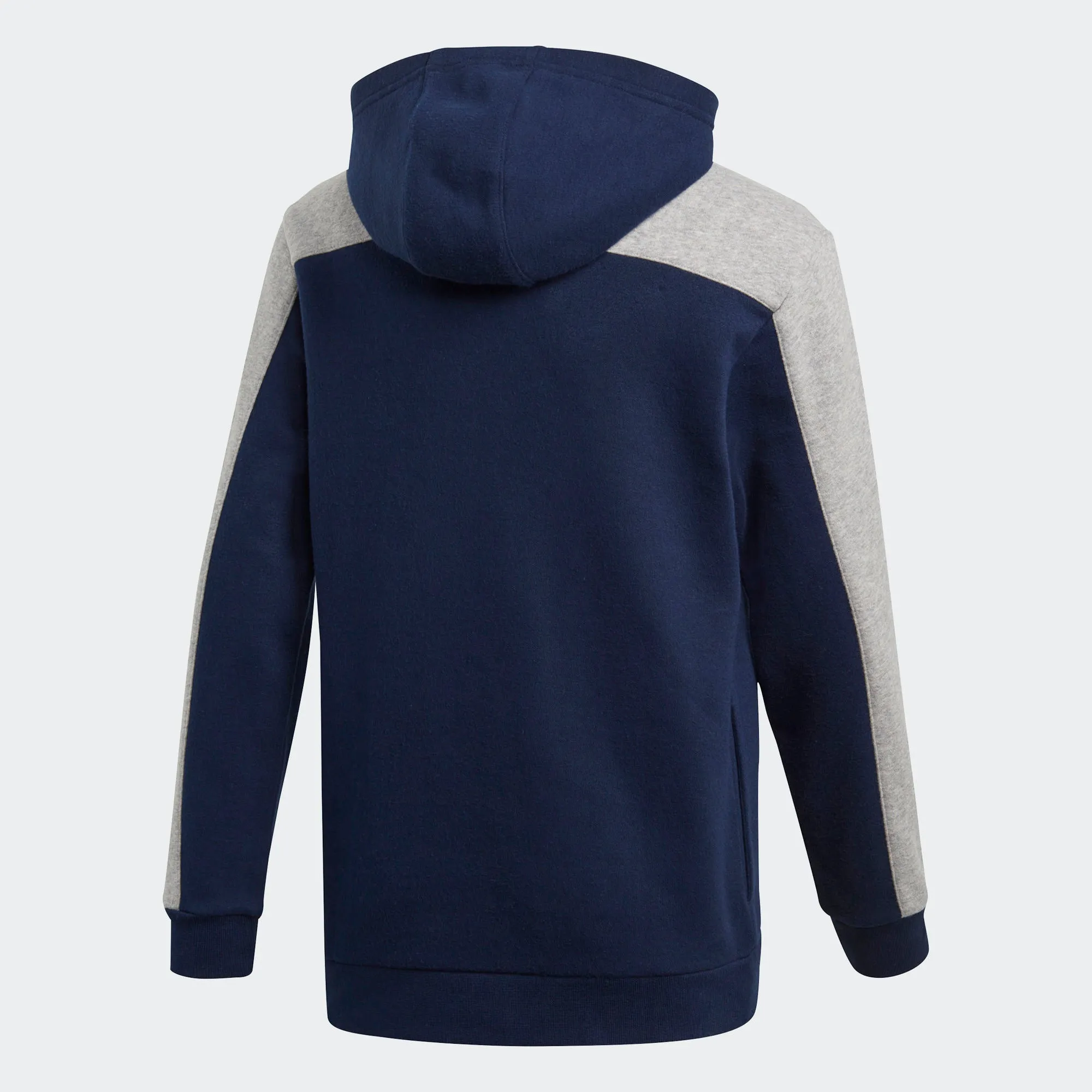 Adidas Originals Trefoil Boys Grade School Hoodie Navy/Medium Grey Heather