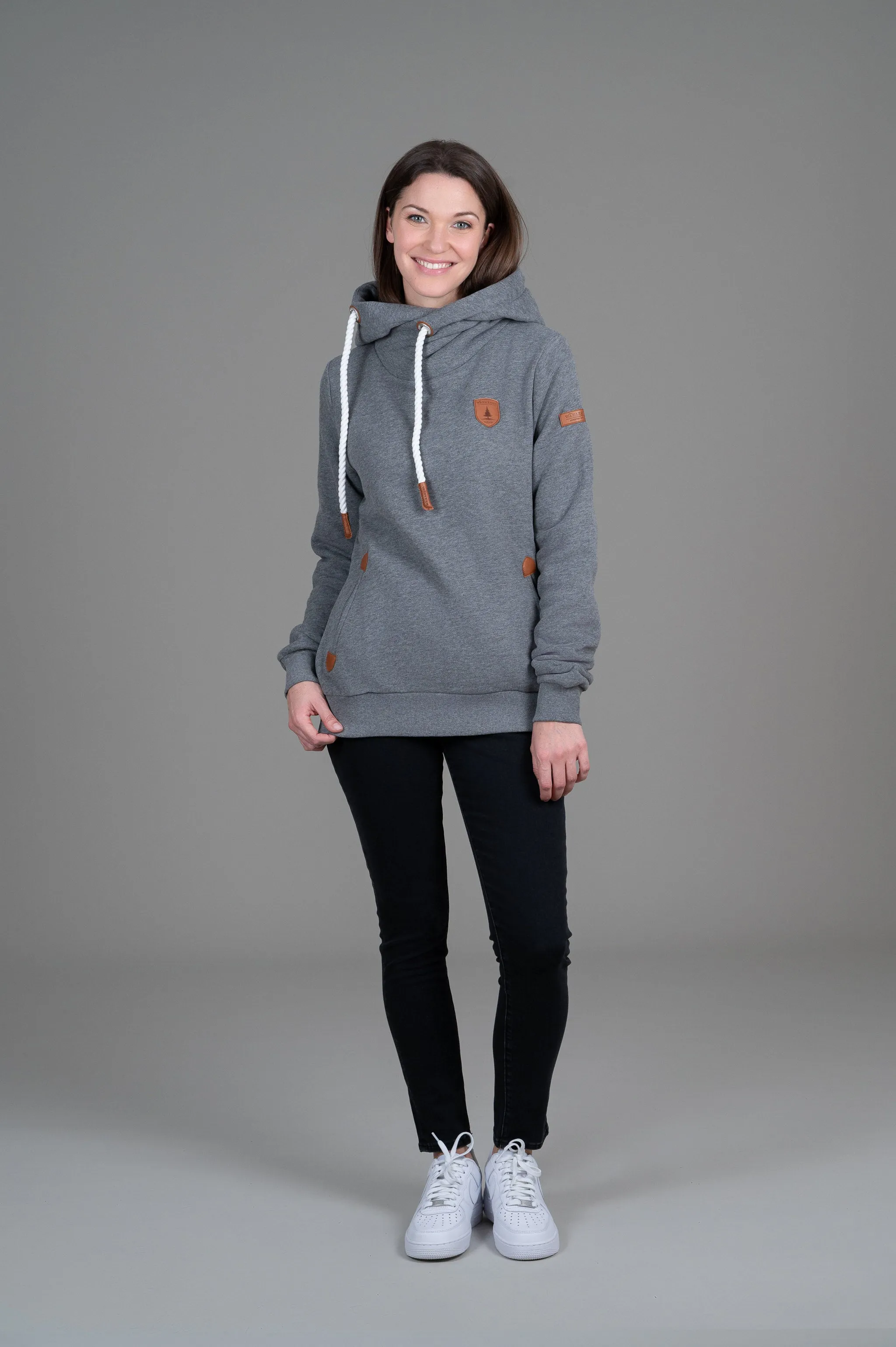 Artemis Dark Heather Grey Hoodie