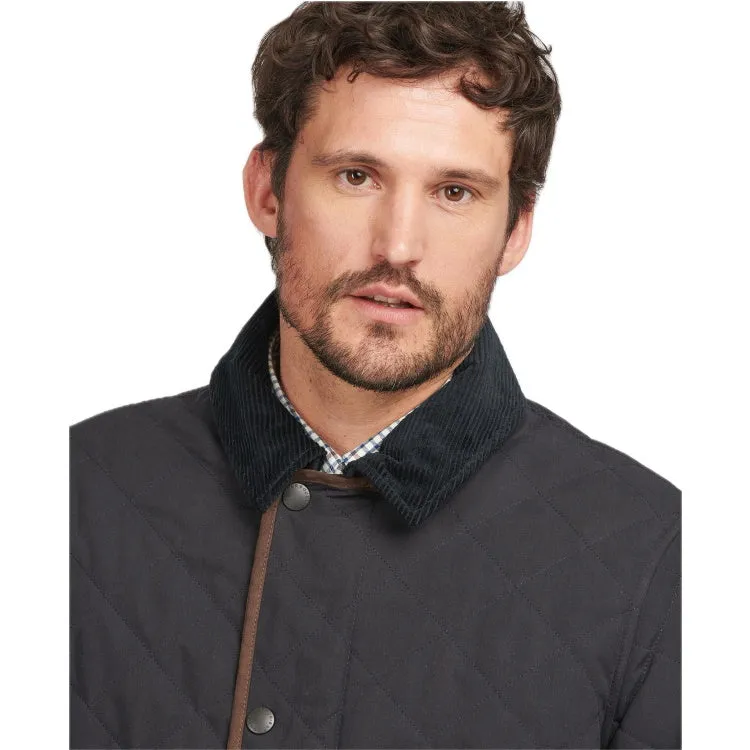 Barbour Burton Quilt Jacket - Navy