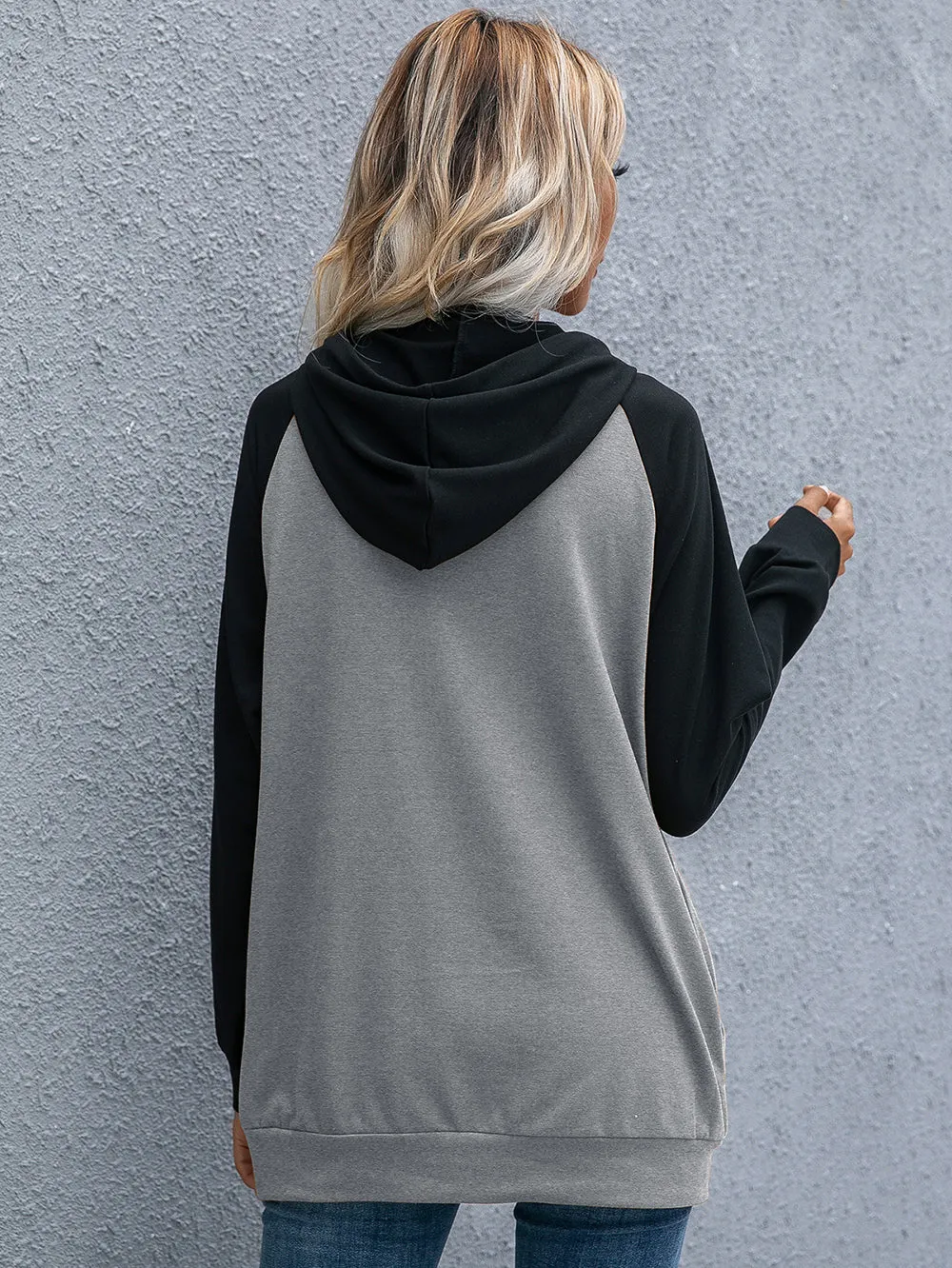 Baseball Long Sleeve Hoodie