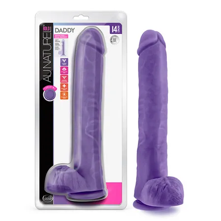 Blush Au Naturel Bold Daddy 14' Dildo - Purple