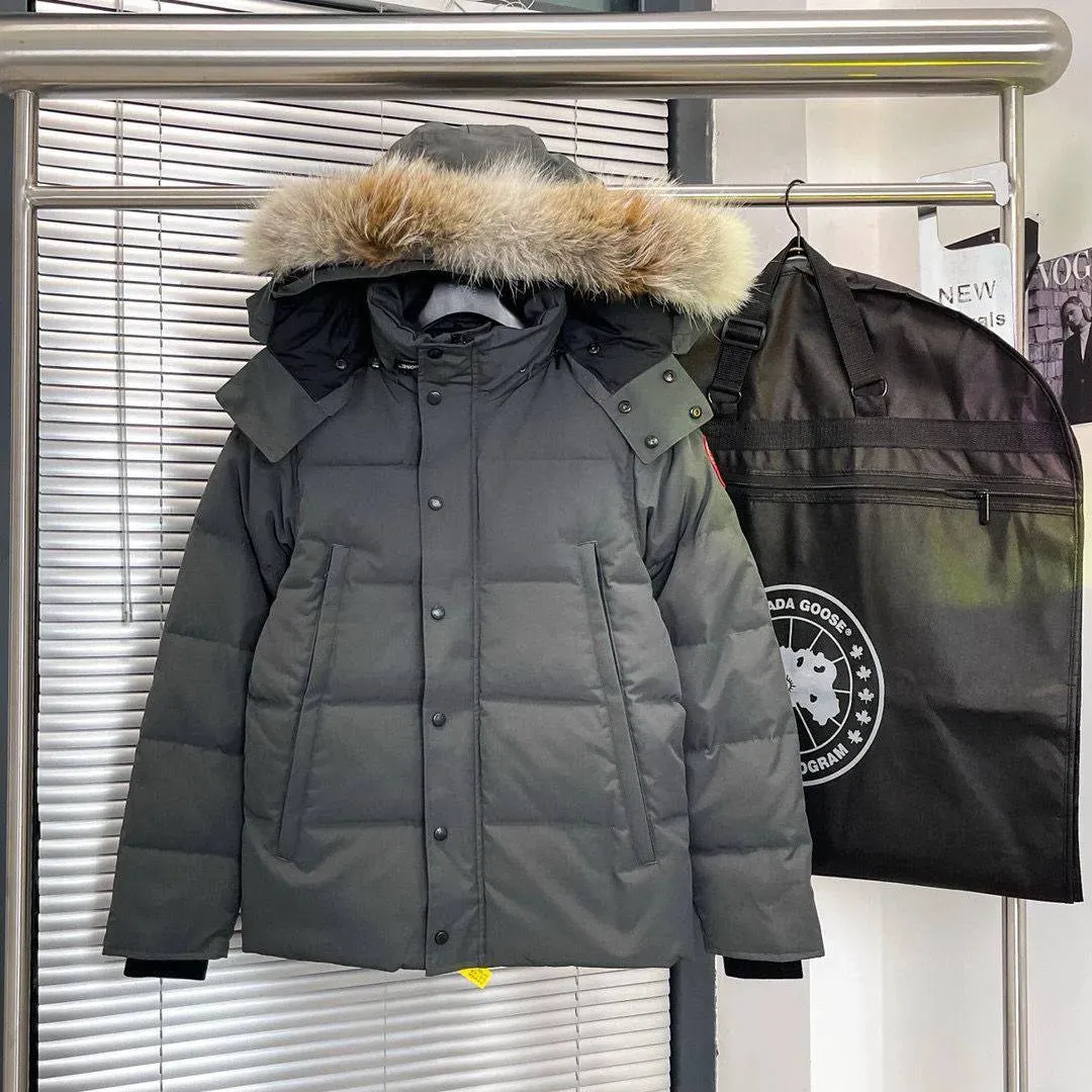 Canada Goose Fusion Black Ash Down Jacket