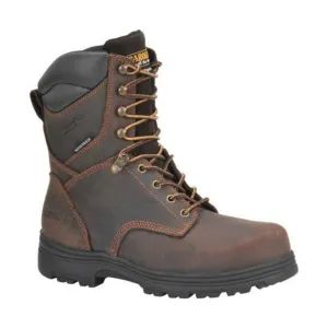 Carolina Men's Surveyor 8 Inch Steel Toe Waterproof Insulated Work Boot - Dark Brown