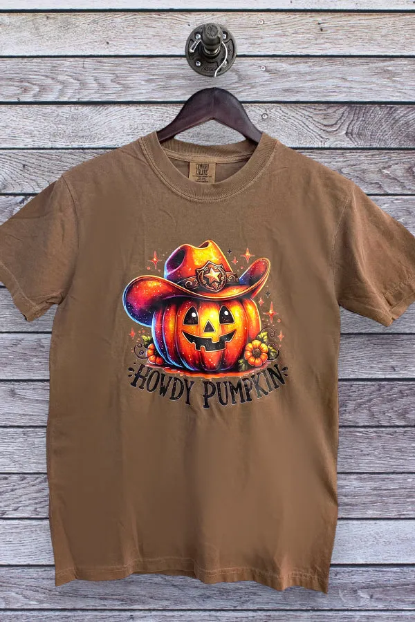 CC DTF HOWDY HAT PUMPKIN - BROWN