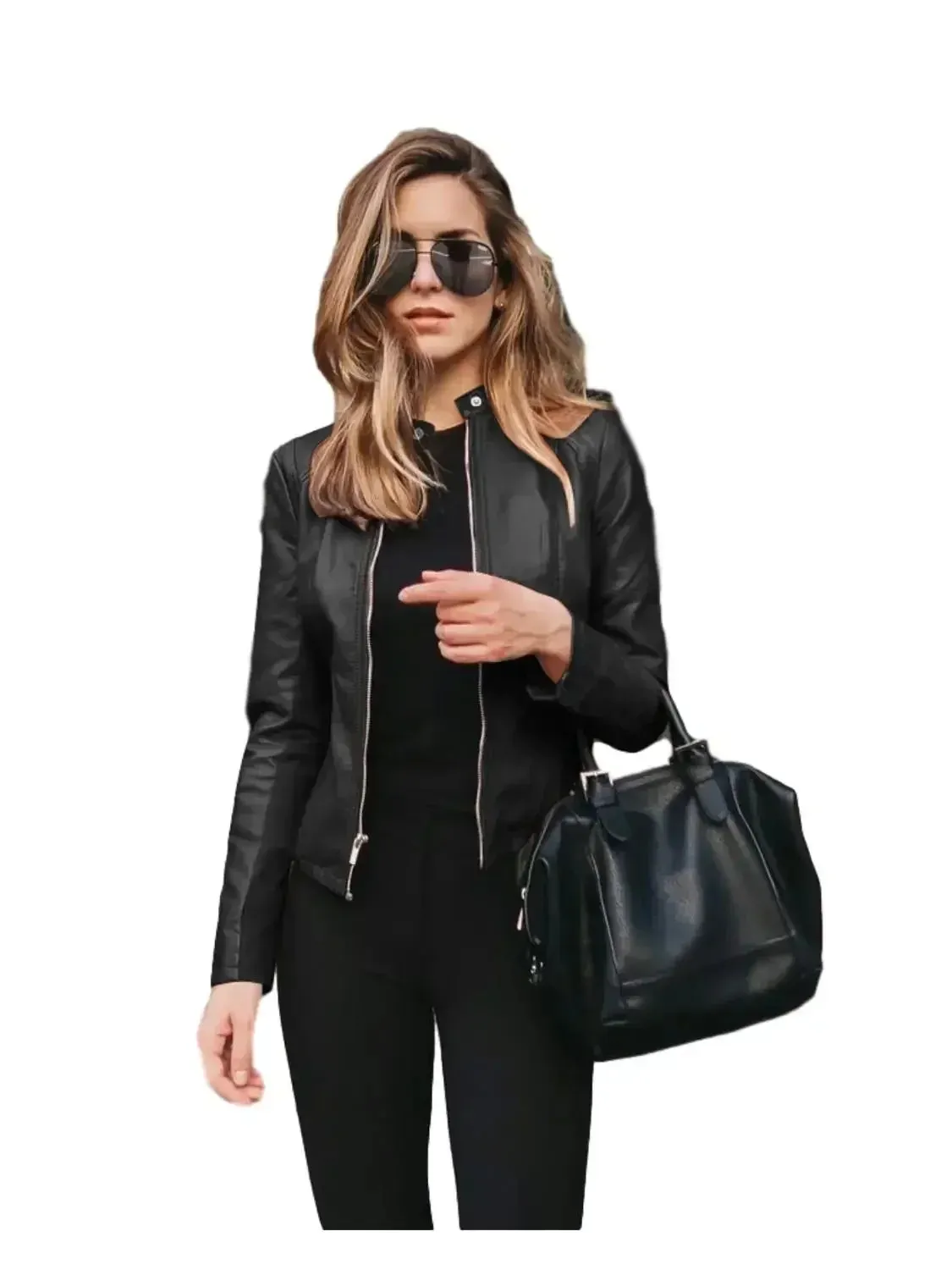 Chic Women's Biker Jacket