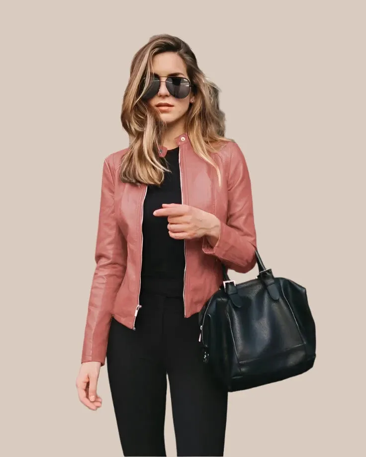 Chic Women's Biker Jacket