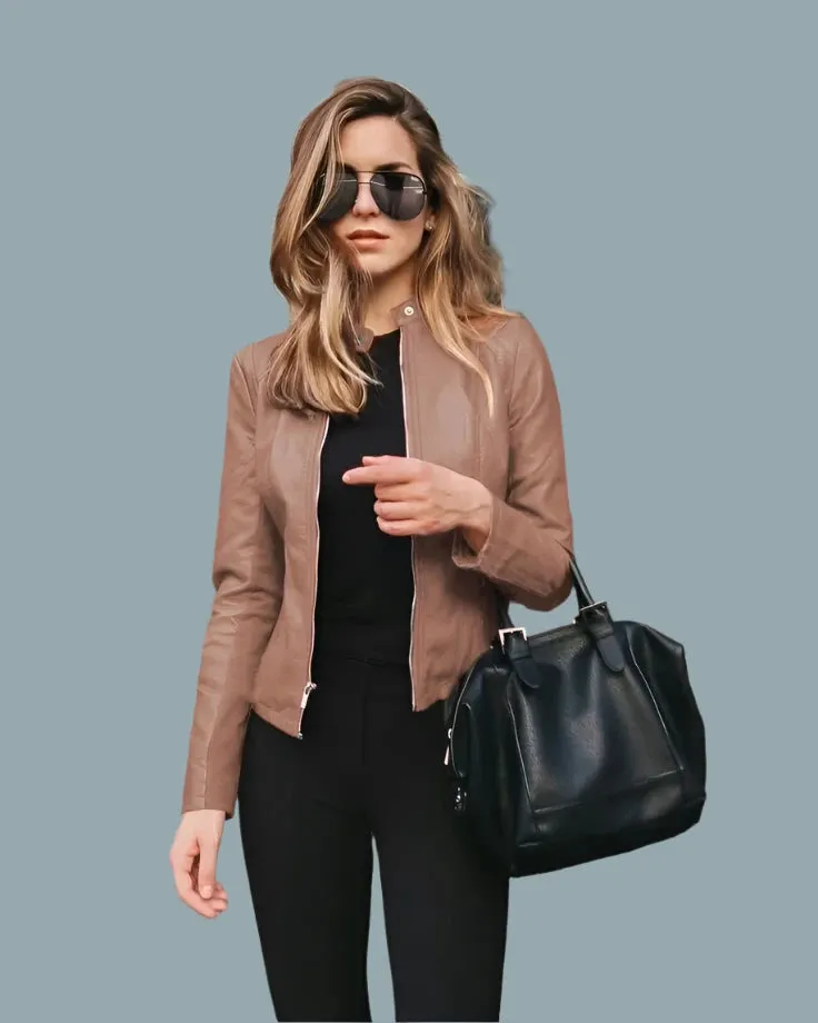 Chic Women's Biker Jacket