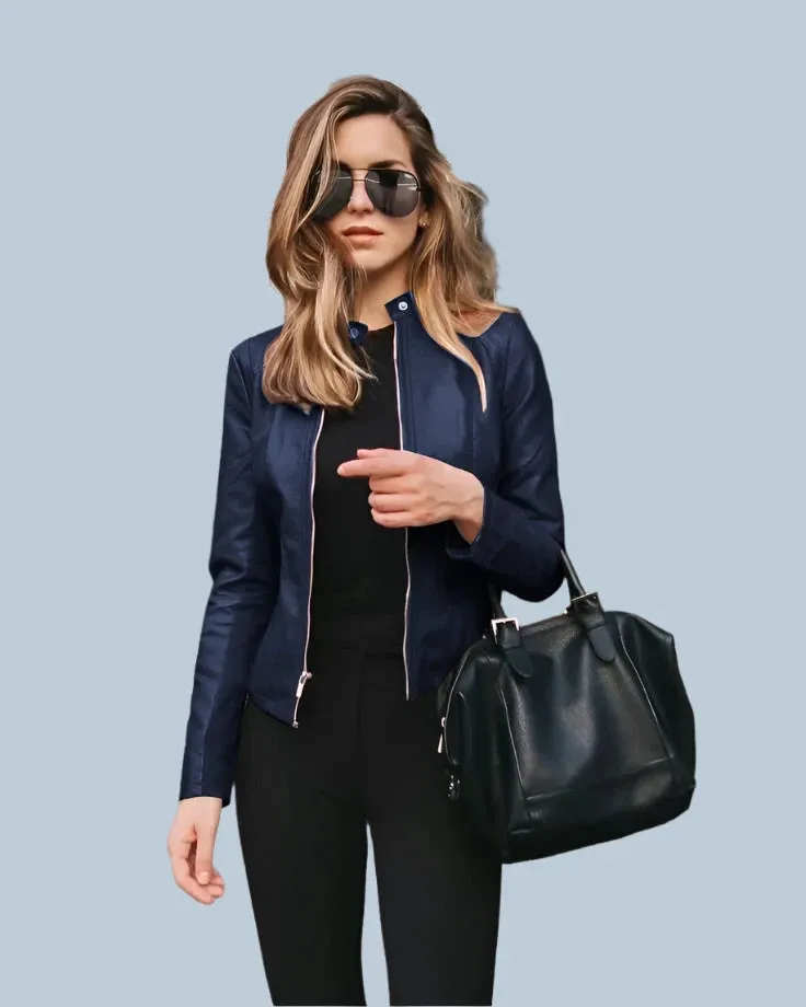 Chic Women's Biker Jacket