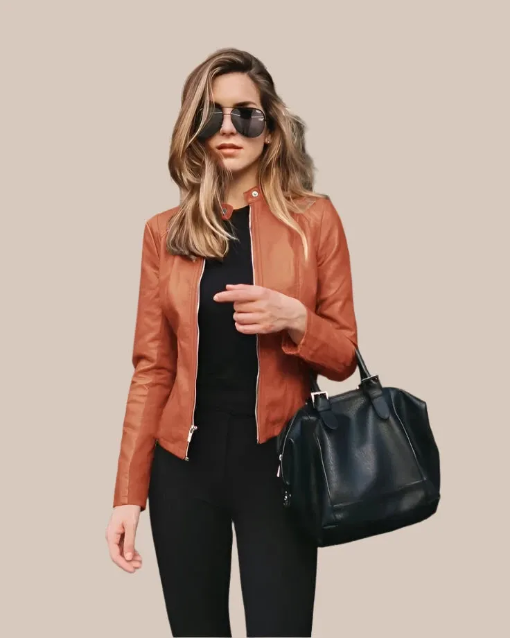 Chic Women's Biker Jacket