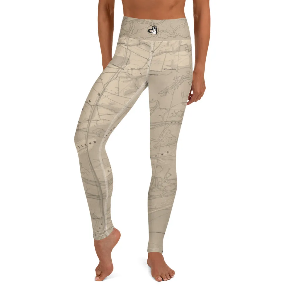 Descendants of the Island James Island Map Leggings