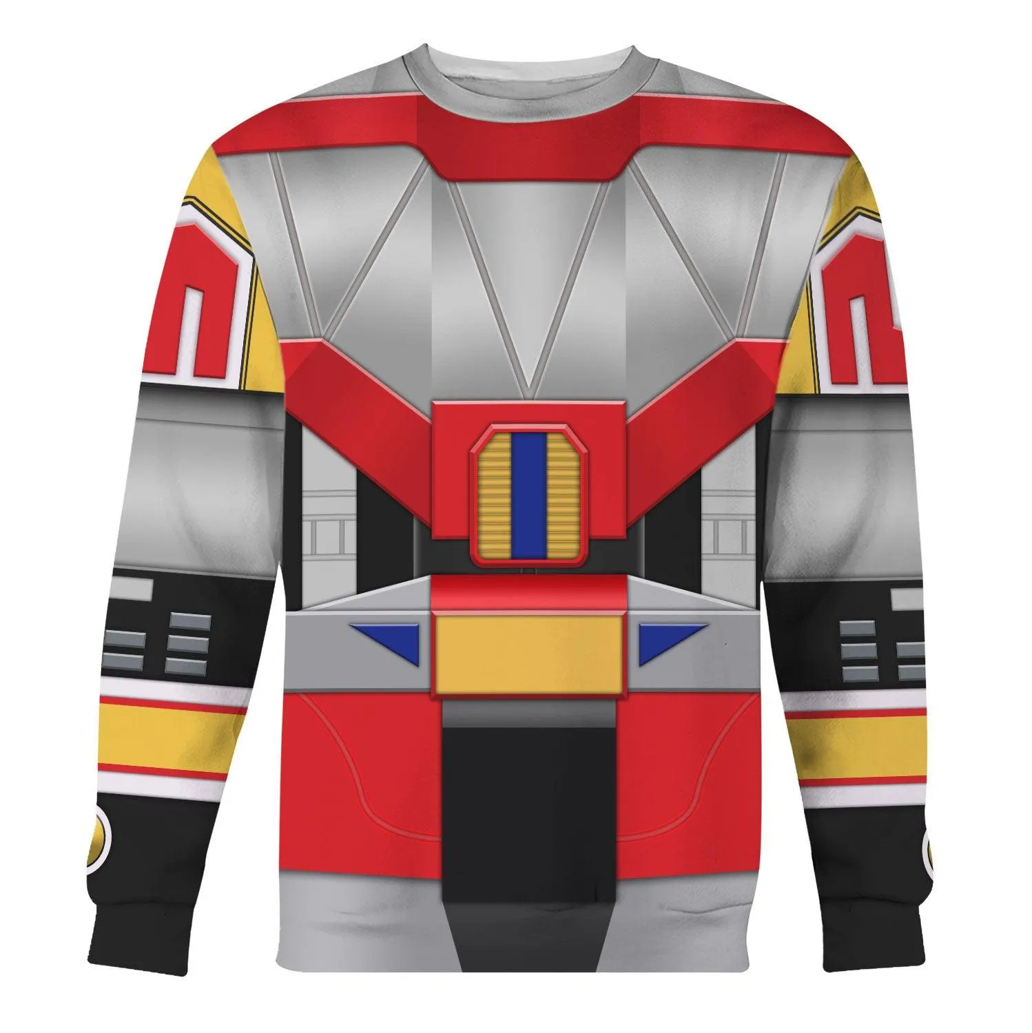 Dino Megazord Mighty Morphin Hoodies Sweatshirt T-shirt Hawaiian