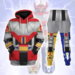 Dino Megazord Mighty Morphin Hoodies Sweatshirt T-shirt Hawaiian