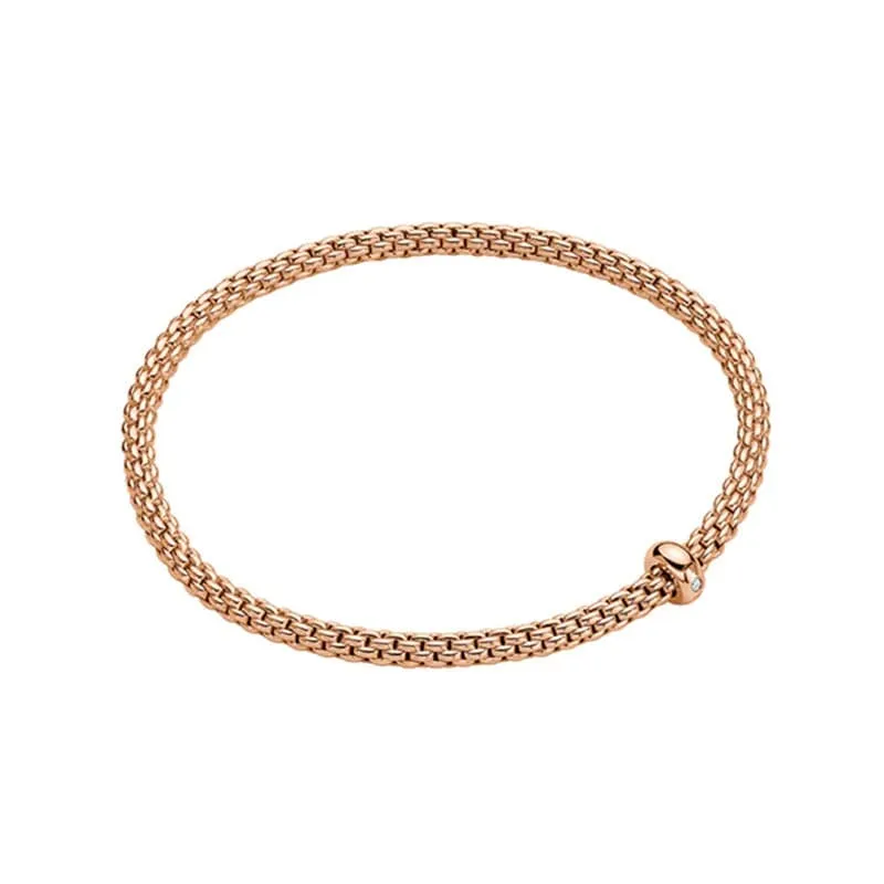 Fope Prima Flex'it 18k Rose Gold Bracelet