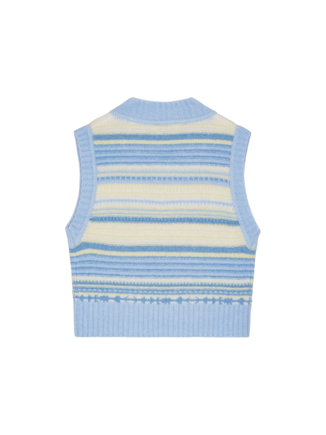 Ganni Soft Wool Stripe Vest