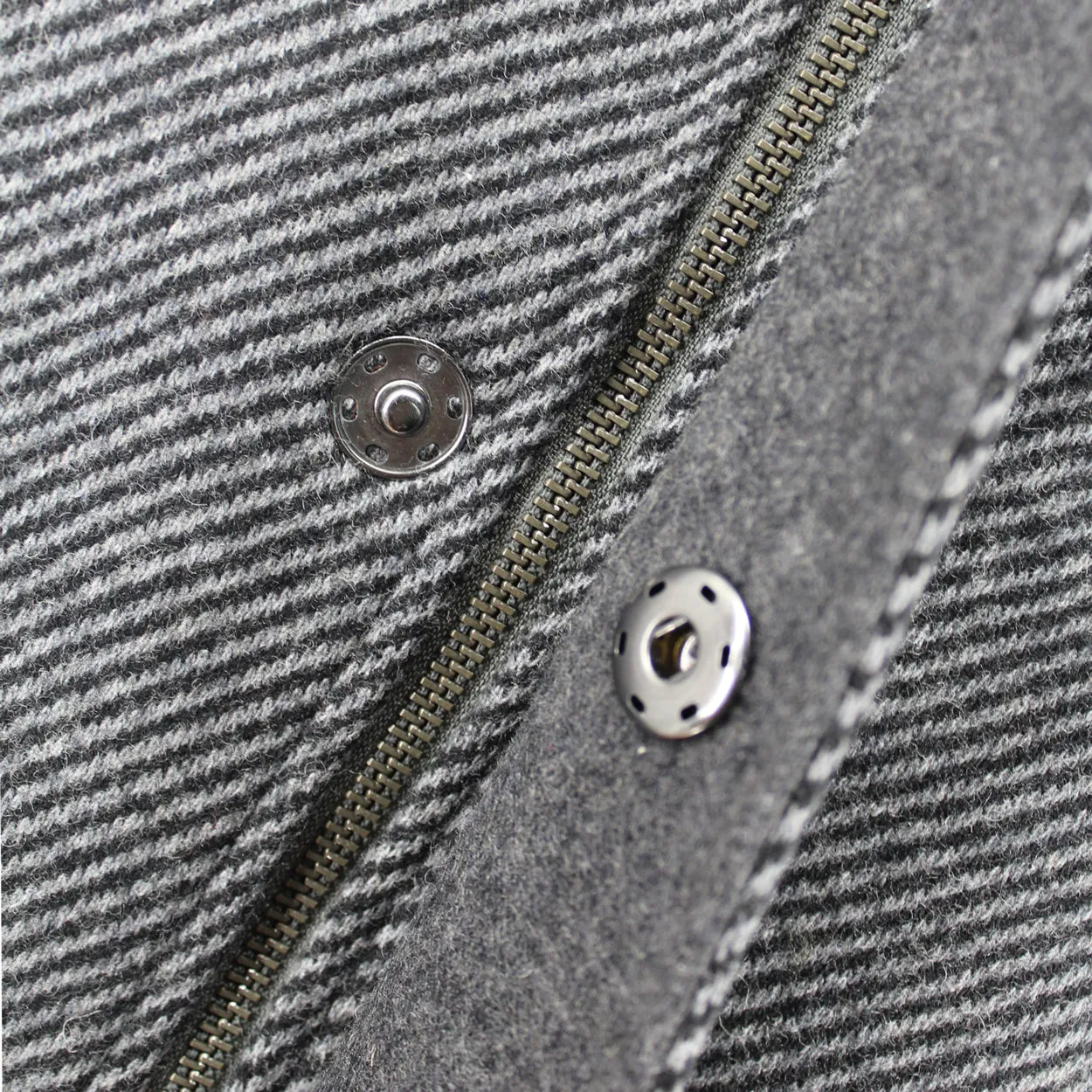 Grey Twill Georgetown Coat