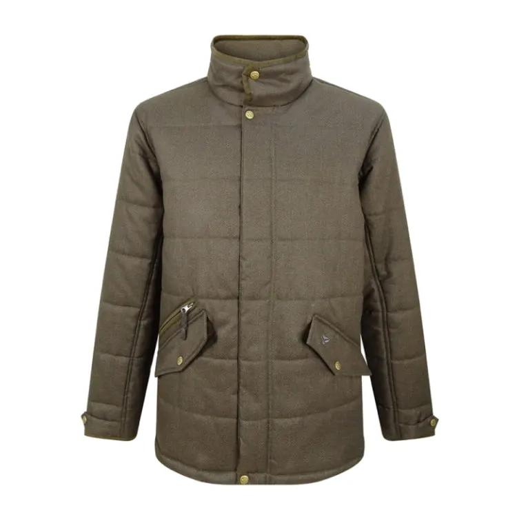 Hoggs of Fife Elgin Quilted Herringbone Jacket