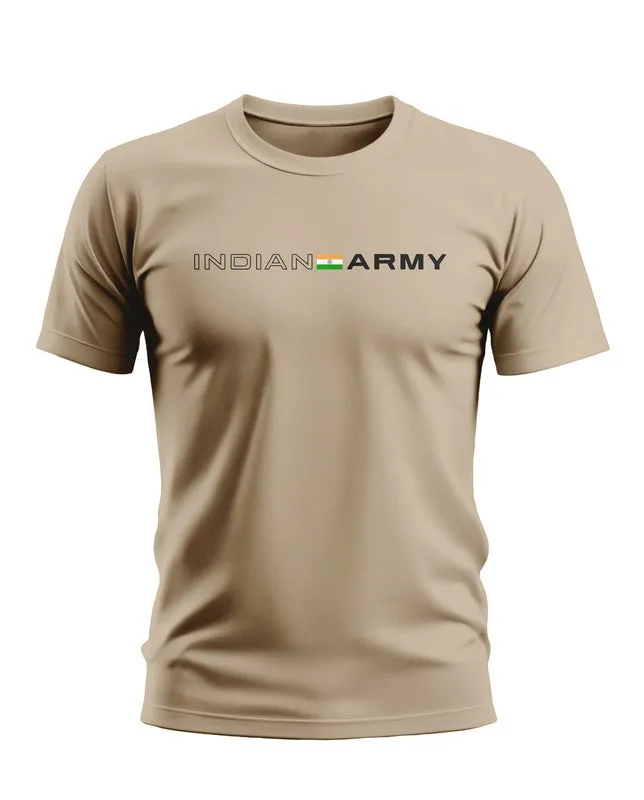 Indian Army Style Soft Cotton T-shirt