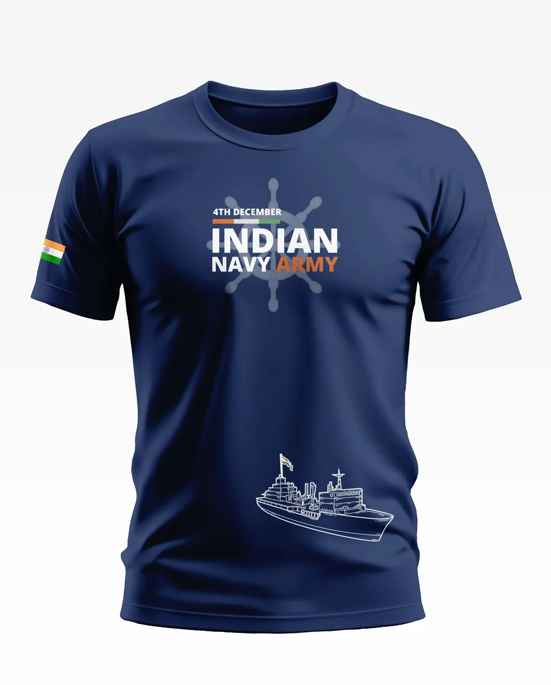 Indian navy army Soft Cotton T-Shirt