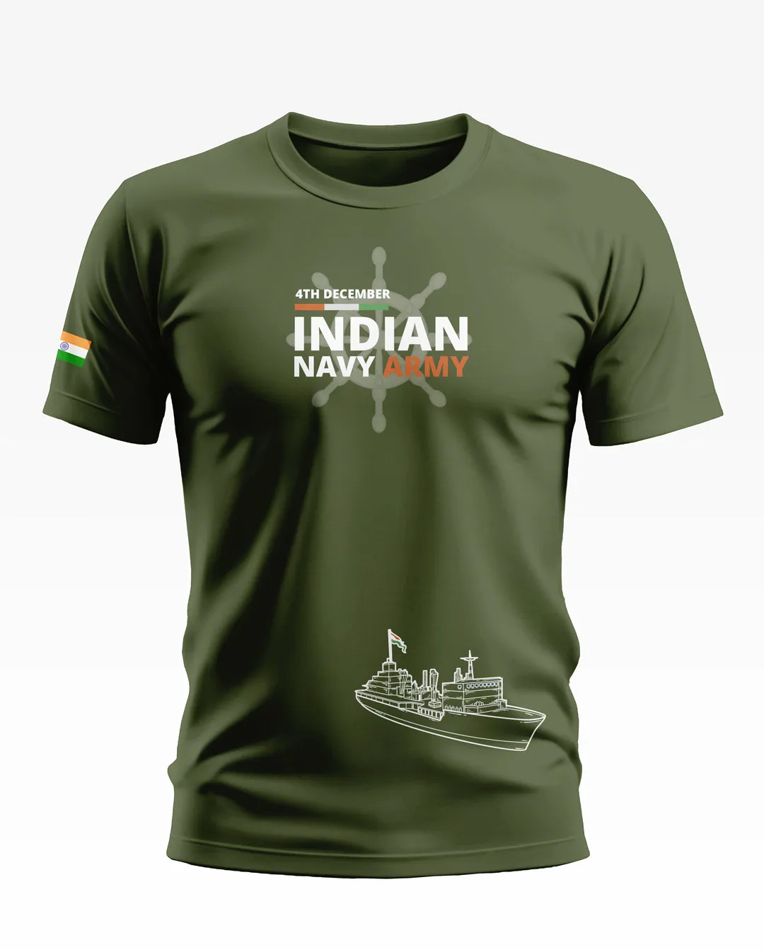 Indian navy army Soft Cotton T-Shirt