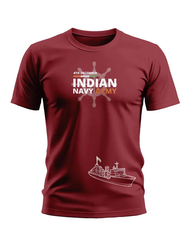 Indian navy army Soft Cotton T-Shirt