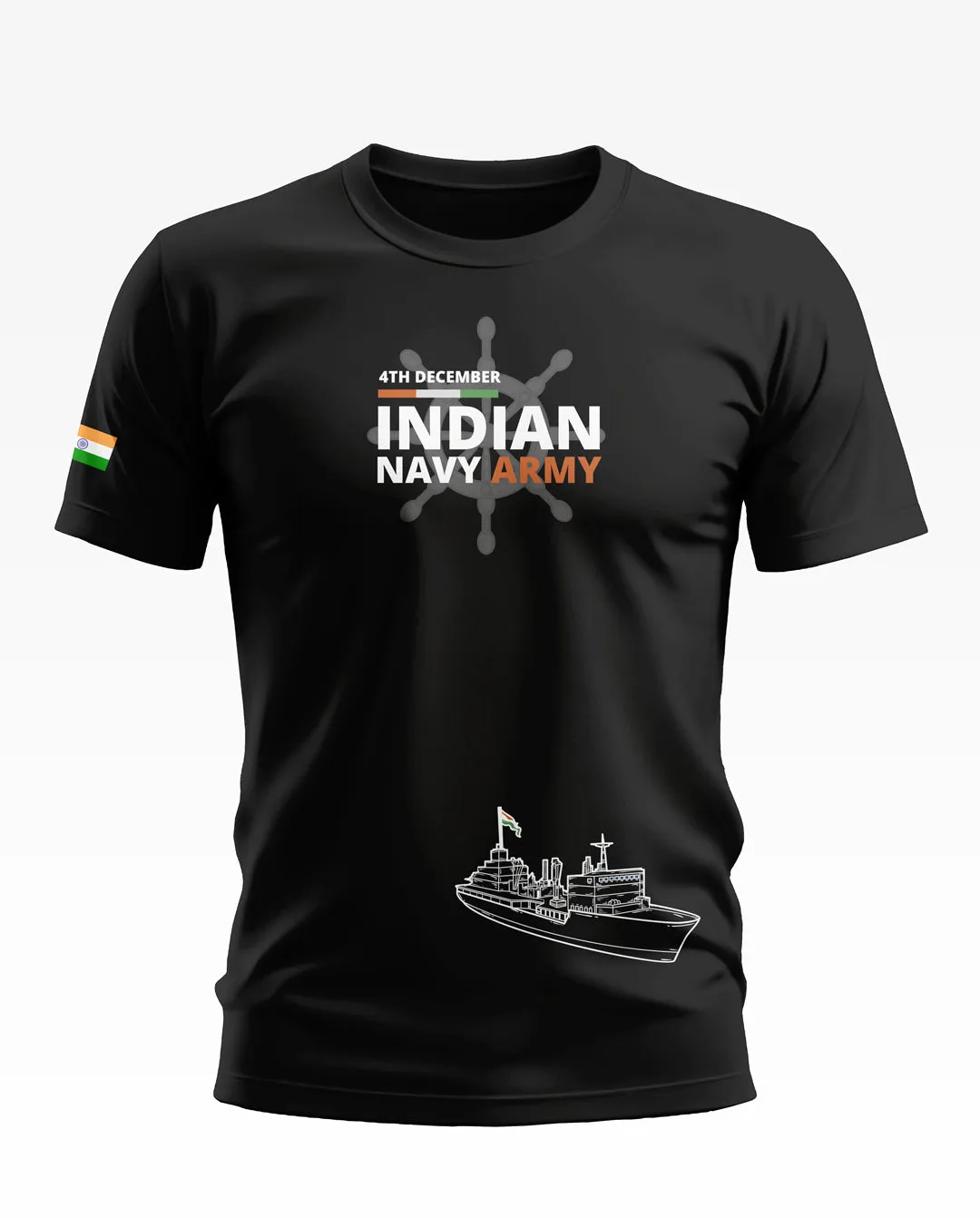 Indian navy army Soft Cotton T-Shirt