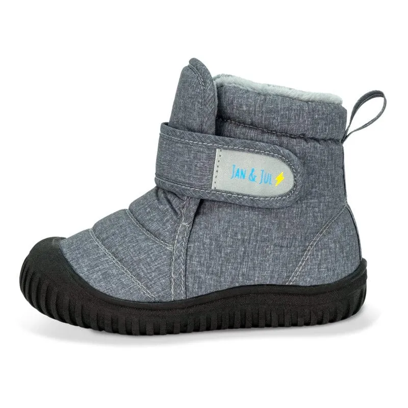 Jan&Jul Toasty-Dry Booties - Heather Grey