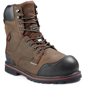 Kodiak Men's Widebody Warm 8" Comp Toe WP Work Boot -Brown- 8353DB