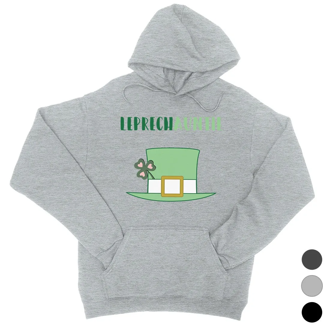 Leprechauntie Aunt Gift Hoodie Unisex Funny St Patrick's Day Gift