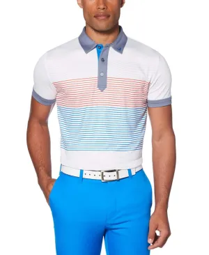 Mens Callaway X Fine Line Striped Polo