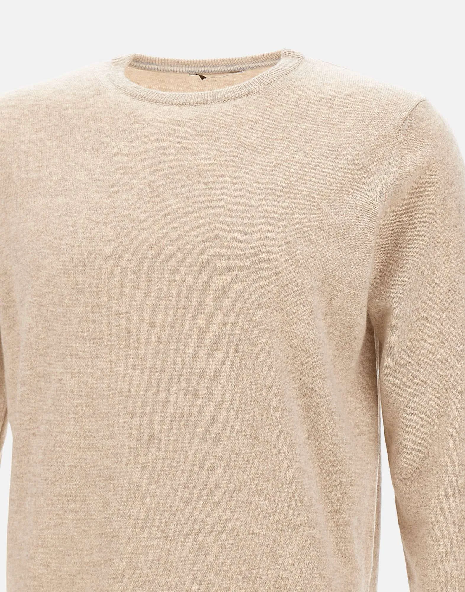 Men's Pure Cashmere Sweater Sand