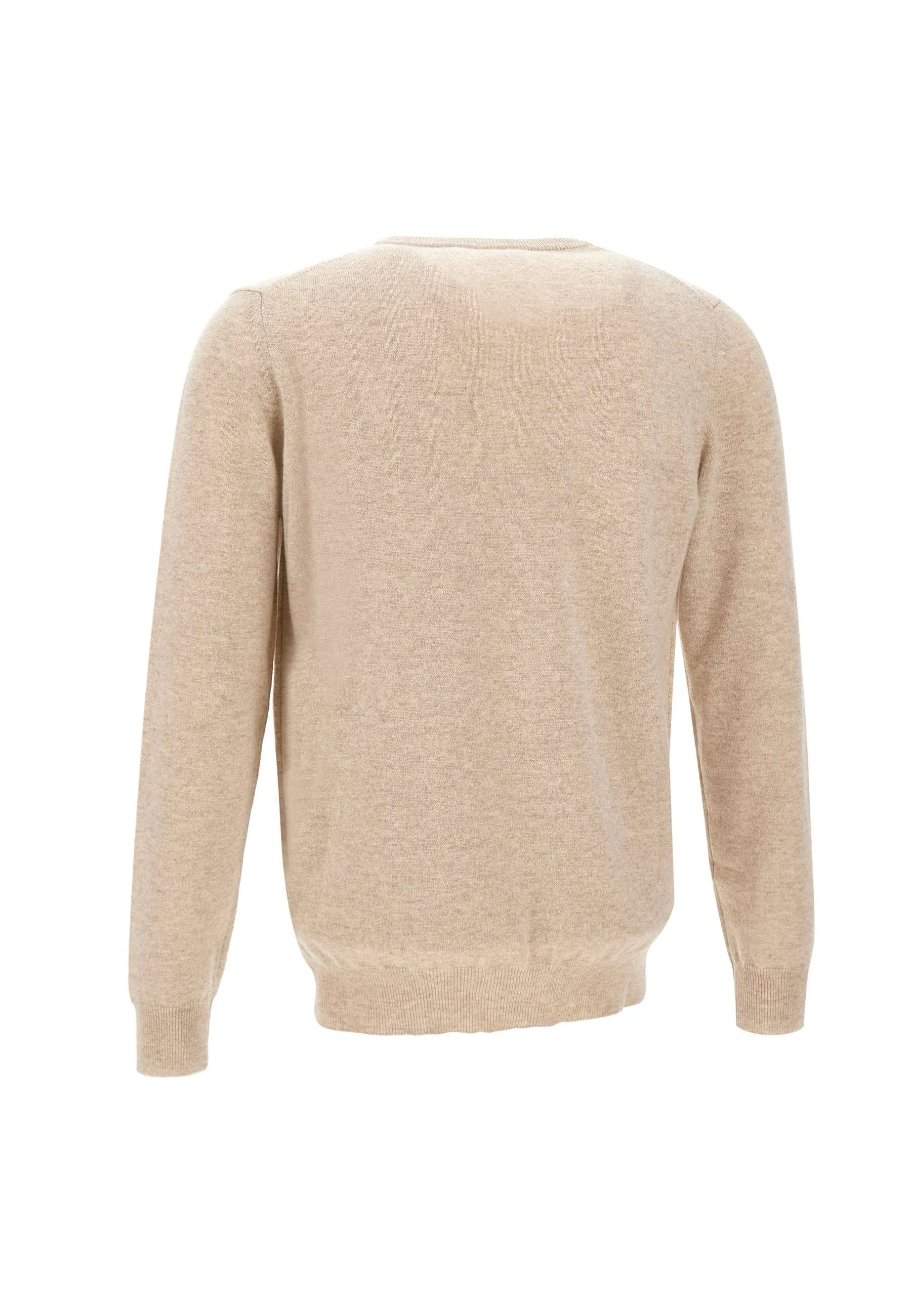 Men's Pure Cashmere Sweater Sand