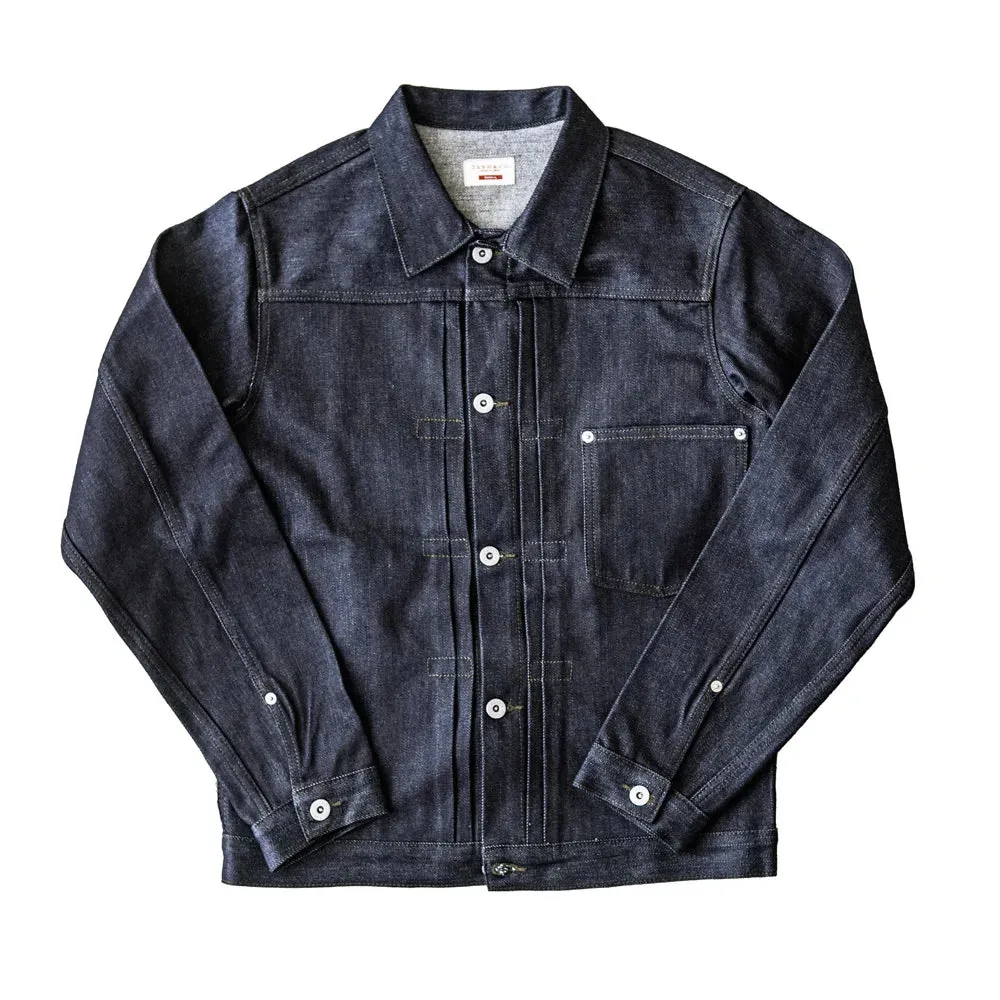 Men's Type I Denim Jacket - Washed Distressed Cowboy Western Style