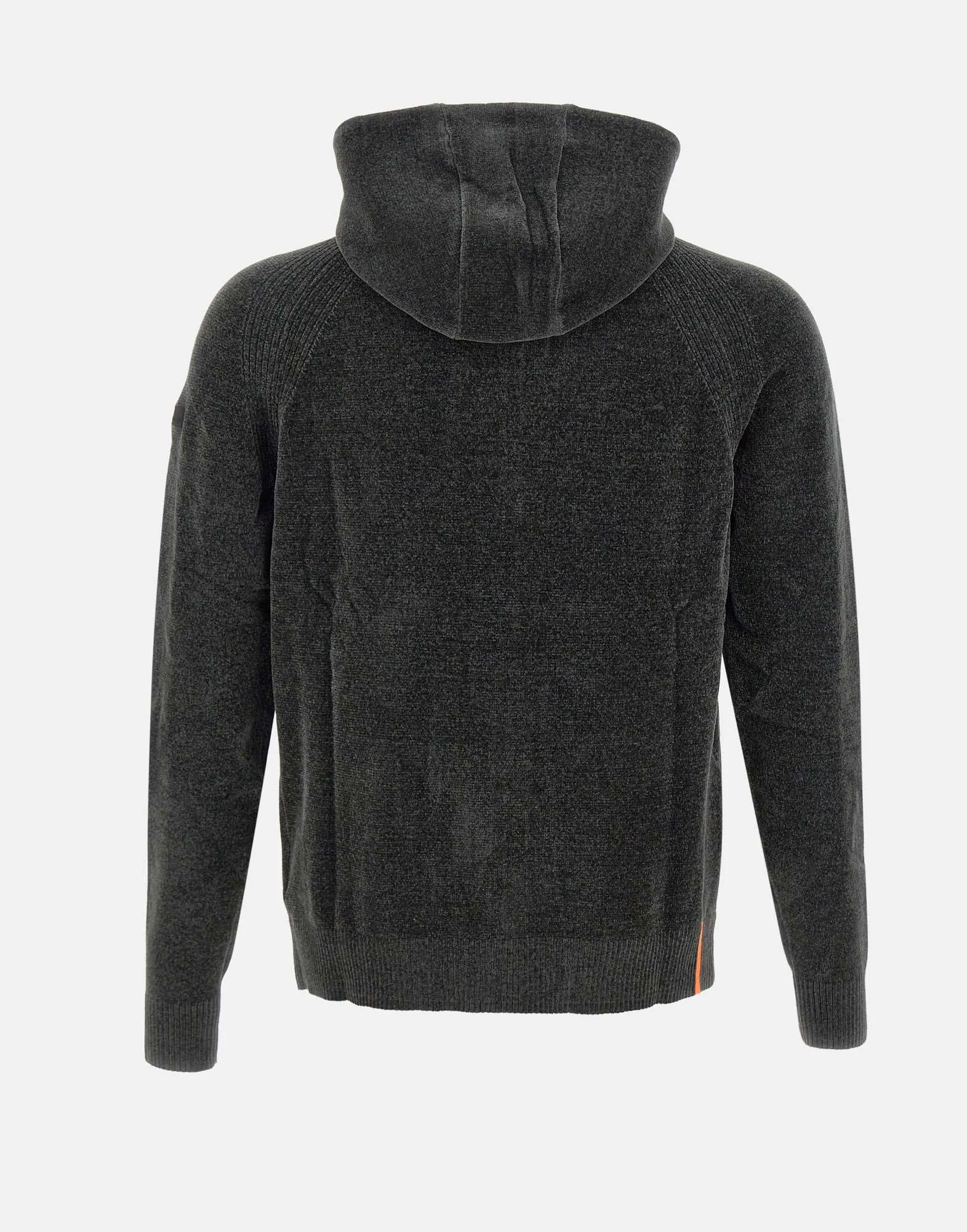 Men's Velvet Hood Chenille Sweater