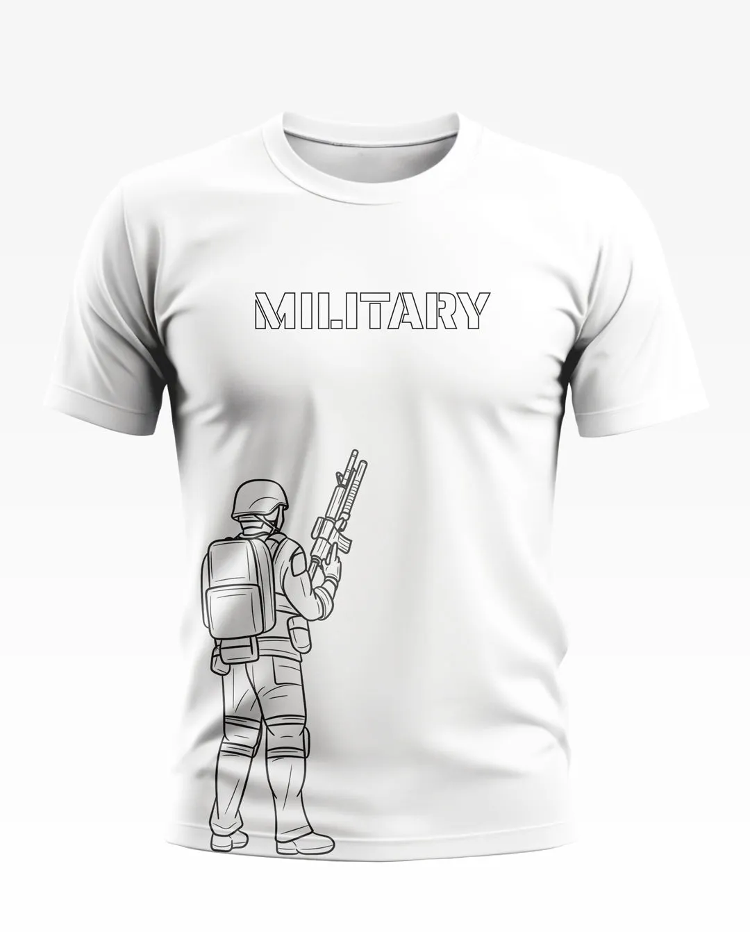 Military Style Designer  Soft Cotton T-shirt