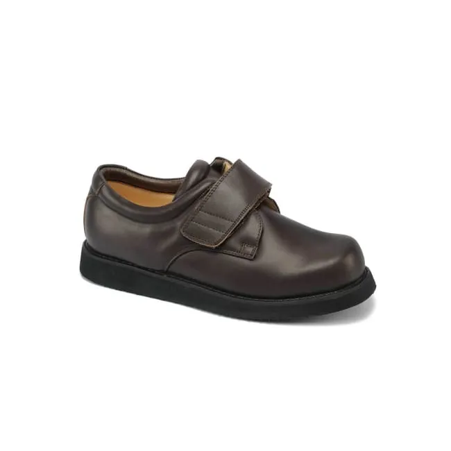 Mt. Emey 502 Brown (9E Width) - Men's Extra-depth Dress/Casual Shoes