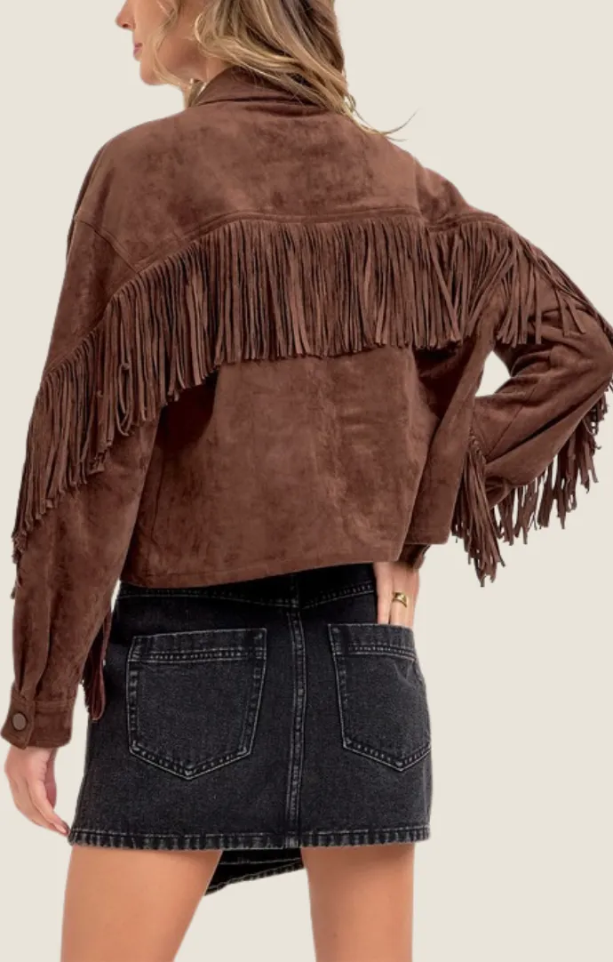 Nanea Brown Western Jacket