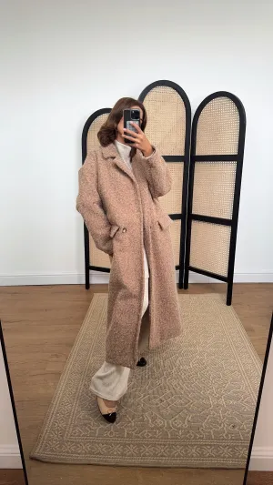 Nina coat in camel