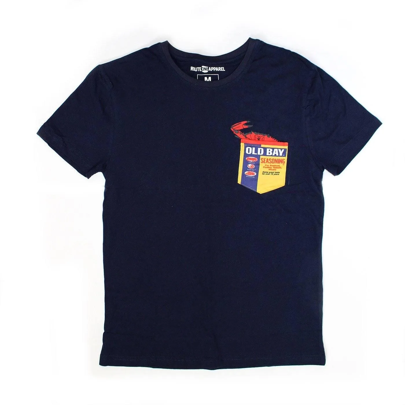 OLD BAY Can w/ Crab (Navy) / Pocket Shirt