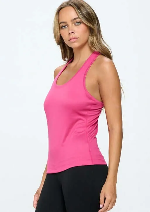 Racer Back Essential Tank Made in USA