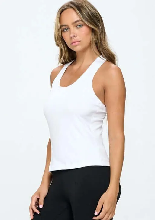 Racer Back Essential Tank Made in USA