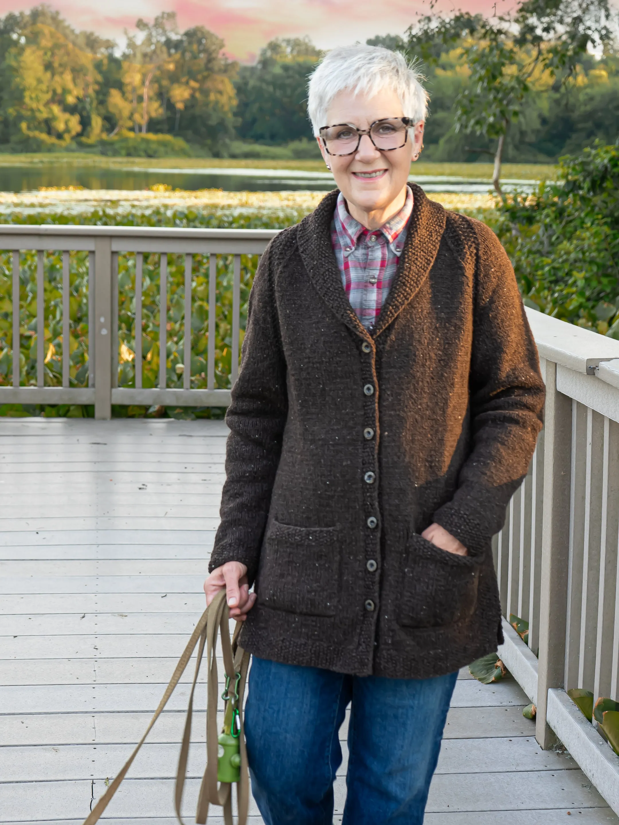 Rough Edges Cardigan <br/><small>knitting pattern</small>