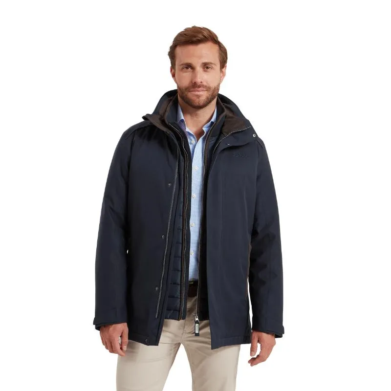 Schoffel Whitton Mens Waterproof Coat - Navy