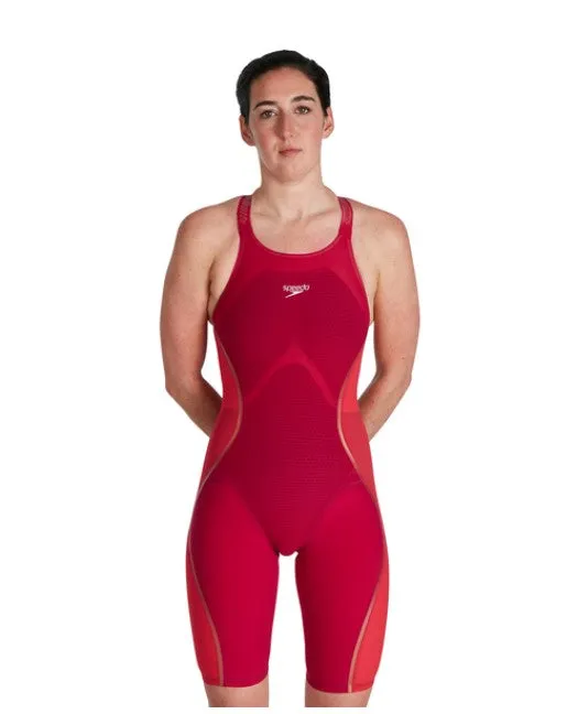 Speedo Limited Edition Fastskin LZR Pure Intent Printed Closed Back Kneeskin