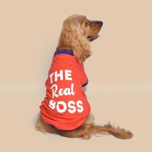 The Real Boss Dog T-shirt