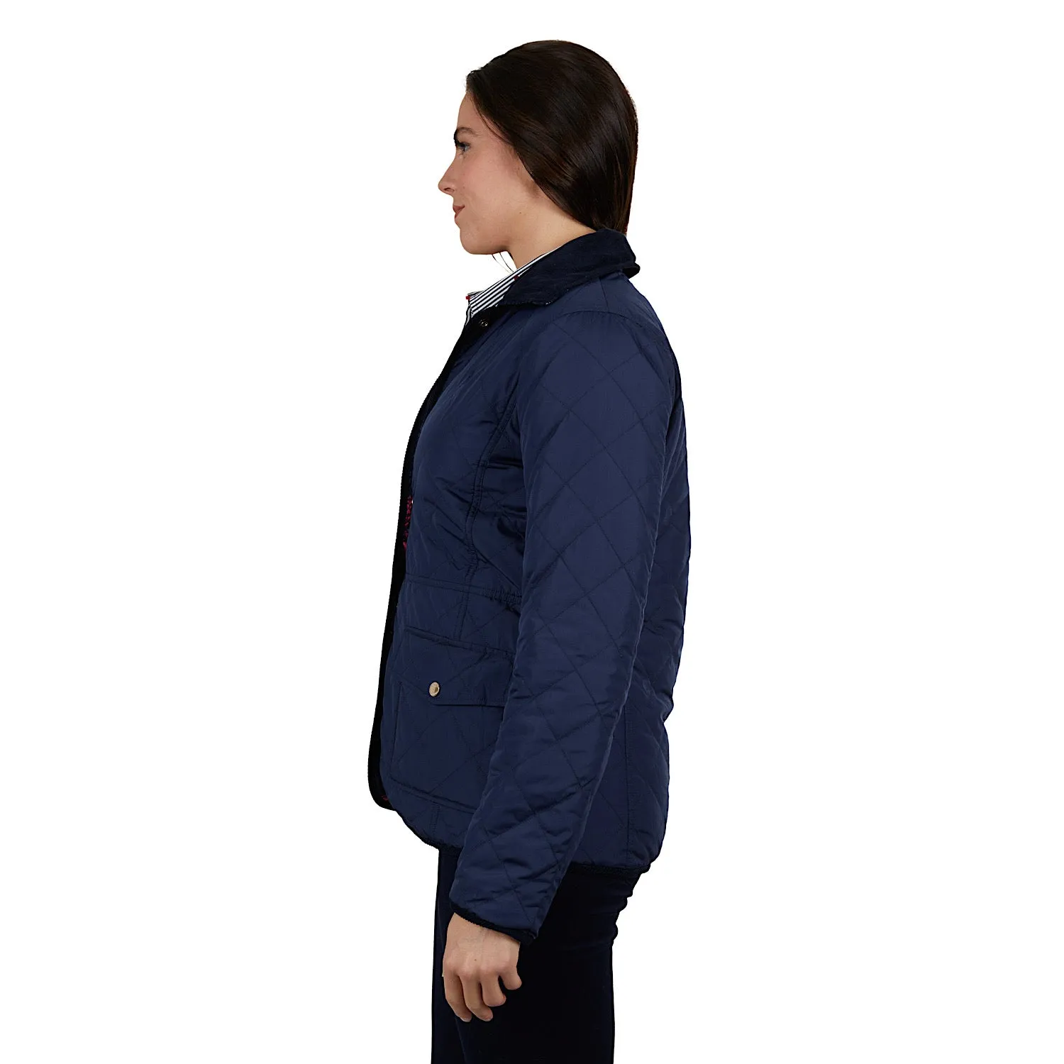 Thomas Cook Womens Flora Reversible Jacket Navy