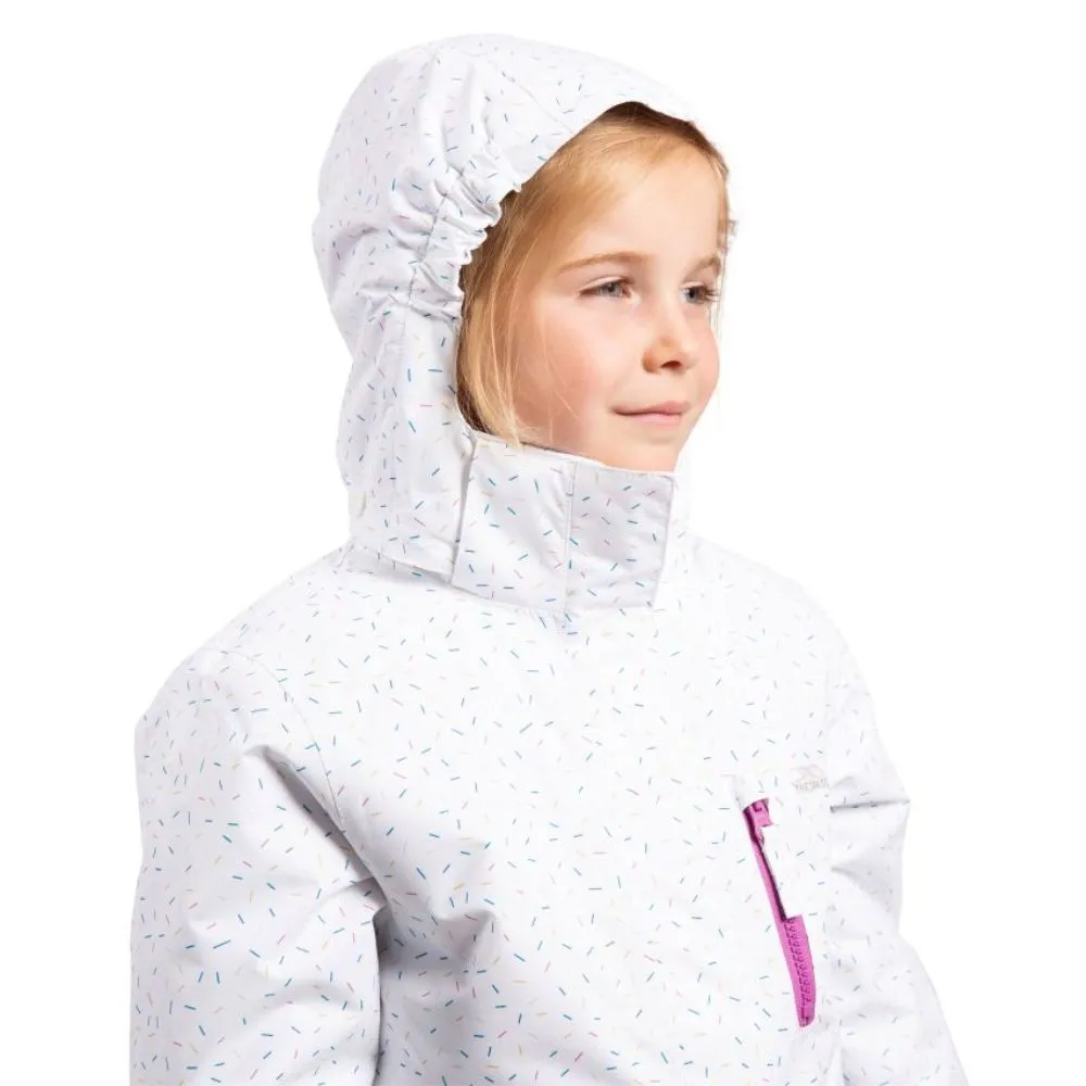 Trespass Chic Girls Ski Jacket - White