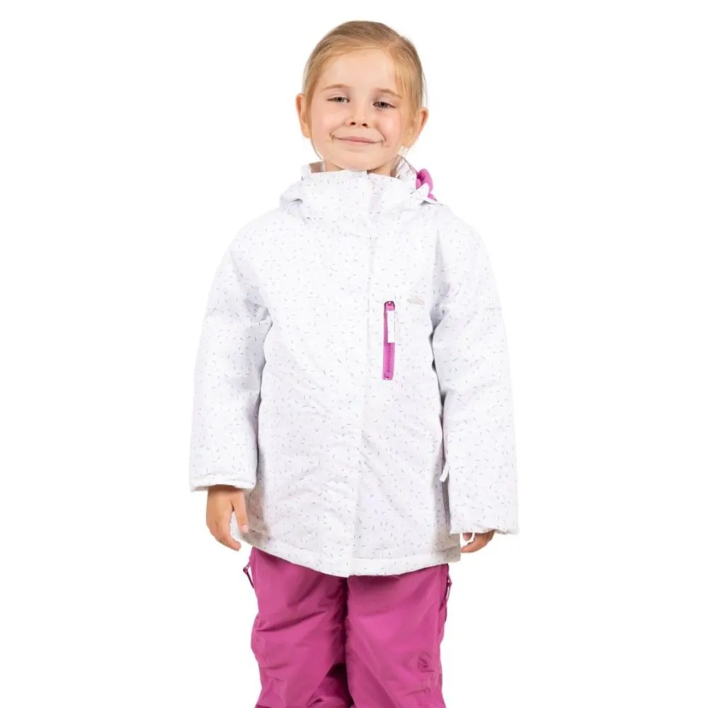 Trespass Chic Girls Ski Jacket - White