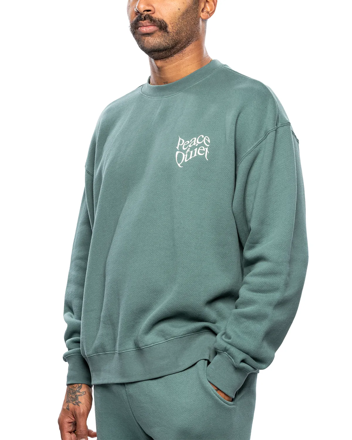 Warped Crewneck Fern