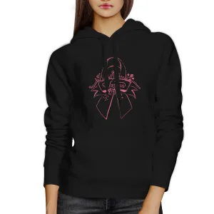 Warrior Breast Cancer Awareness Black Hoodie